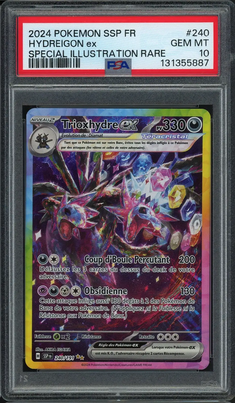 PSA 10 Trioxhydre Ex