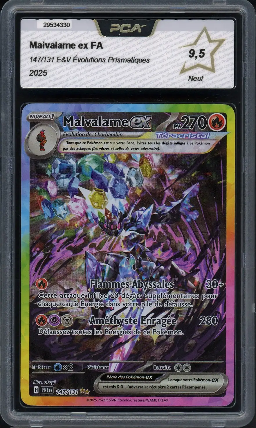 PCA 9.5 Malvalame Ex