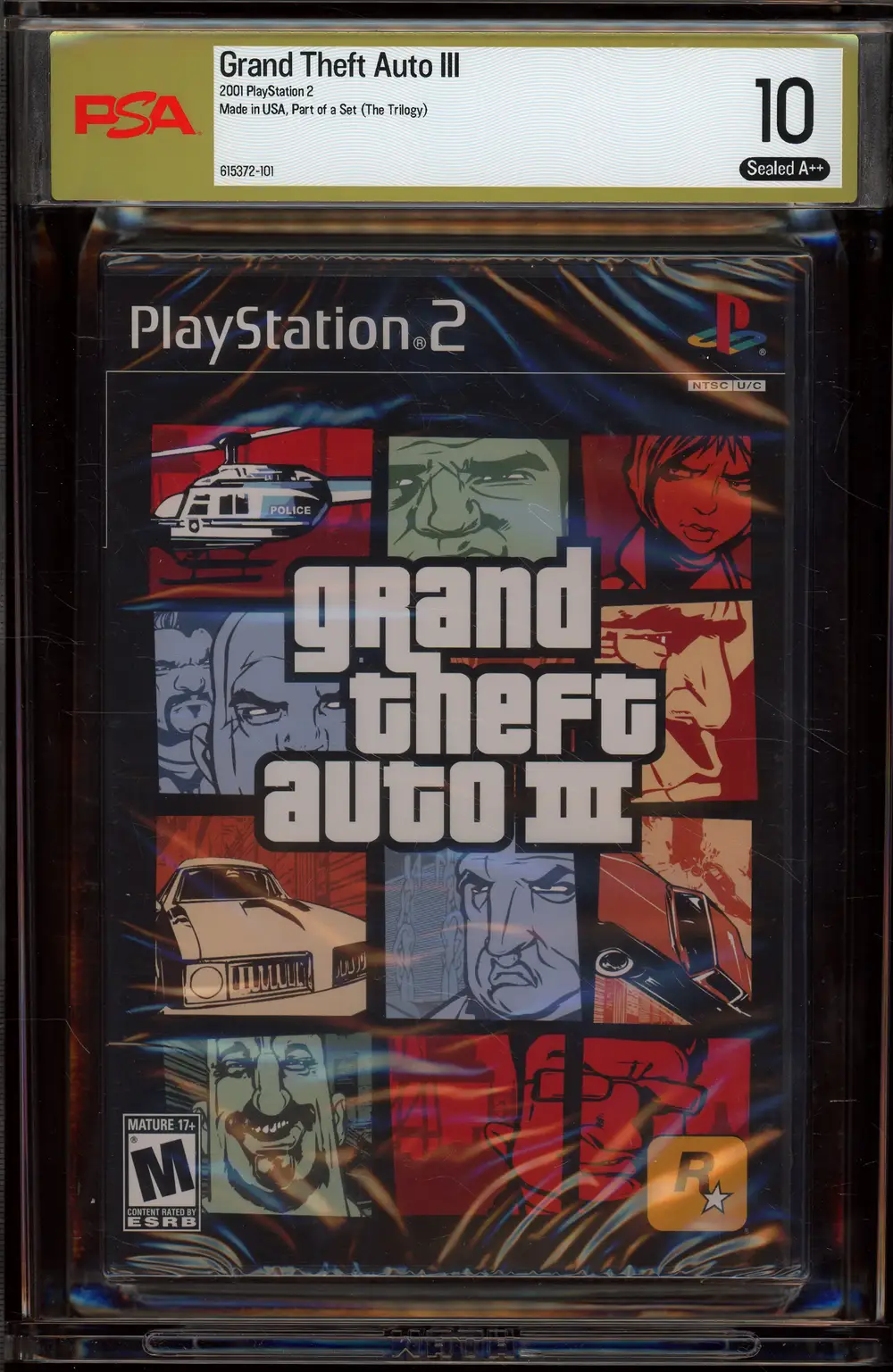 PSA 10 Grand Theft Auto 3