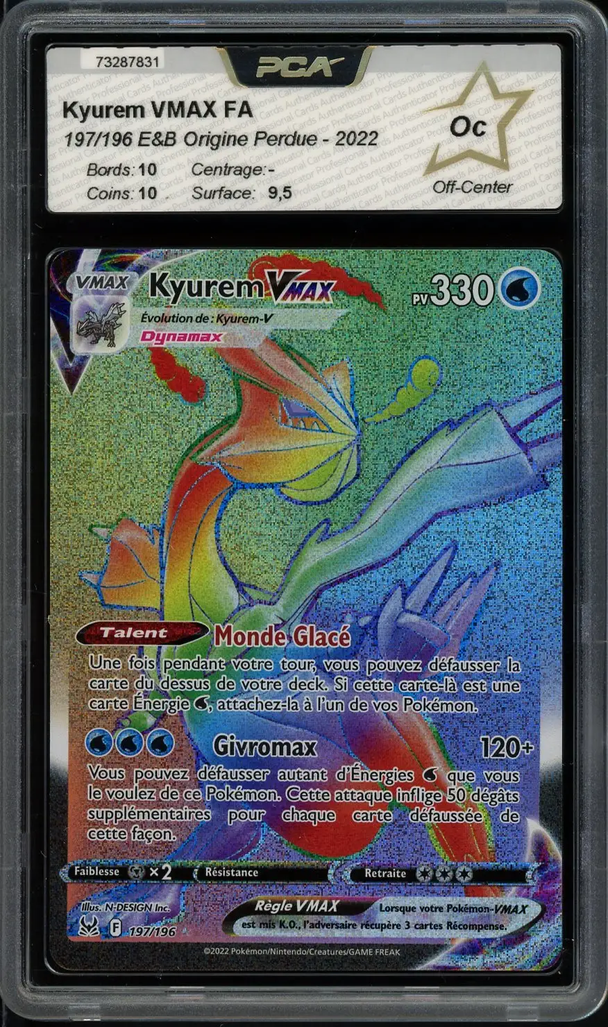 PCA OC Kyurem VMax