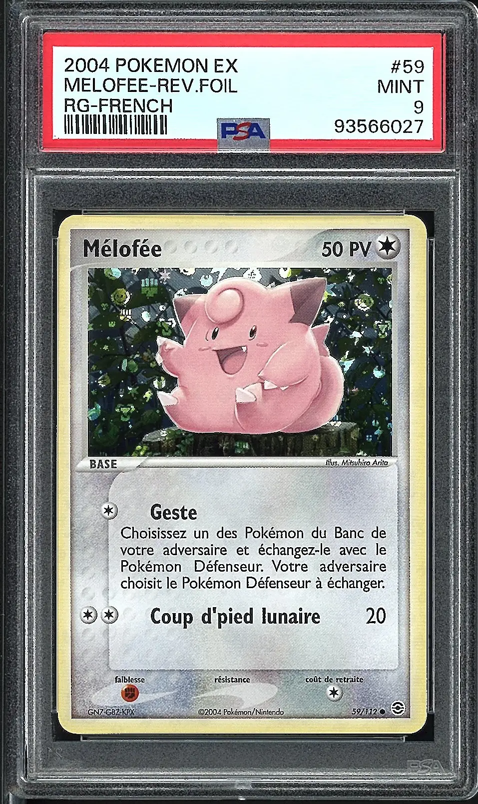 PSA 9 Mélofée Reverse