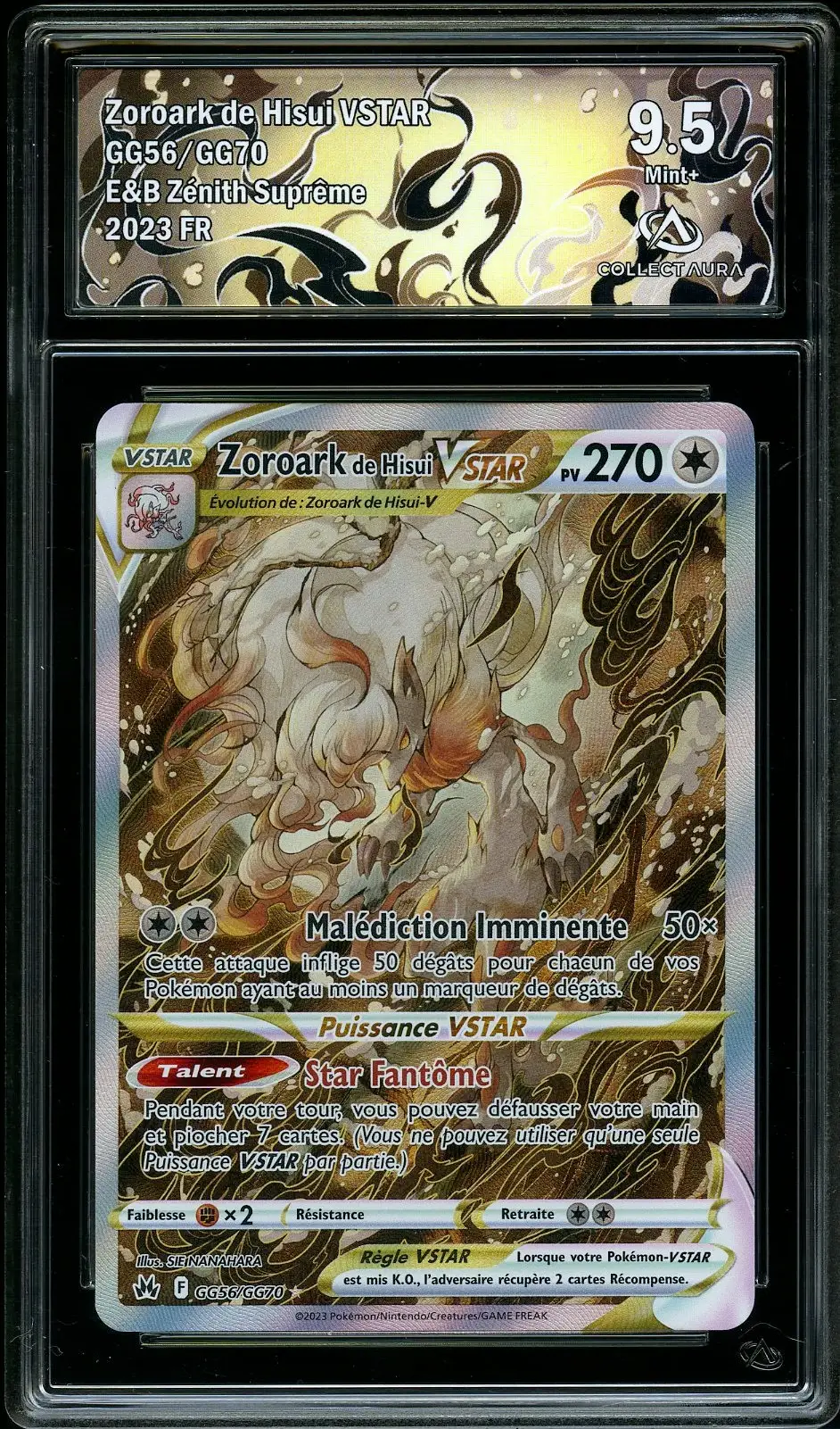 CA 9.5 Zoroark de Hisui VStar