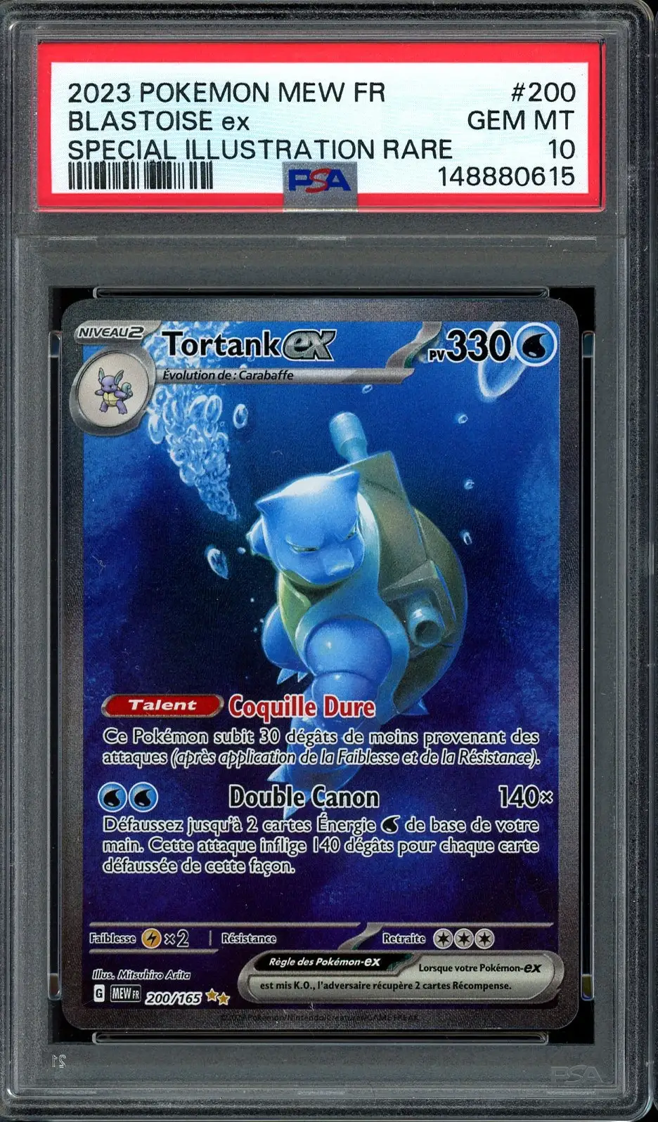 PSA 10 Tortank Ex