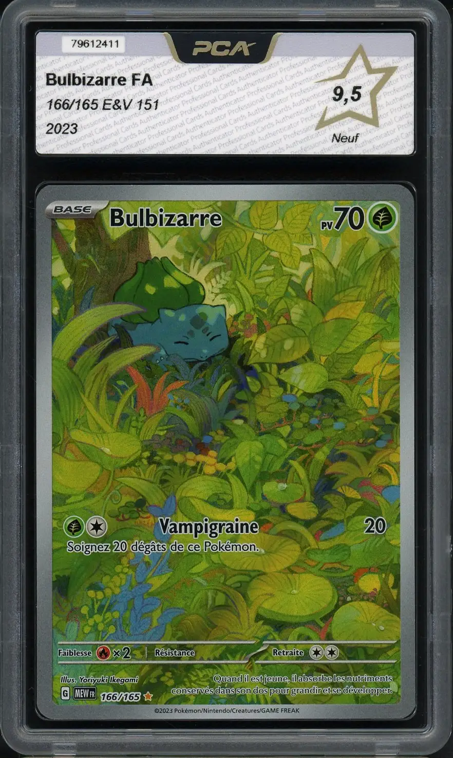 PCA 9.5 Bulbizarre