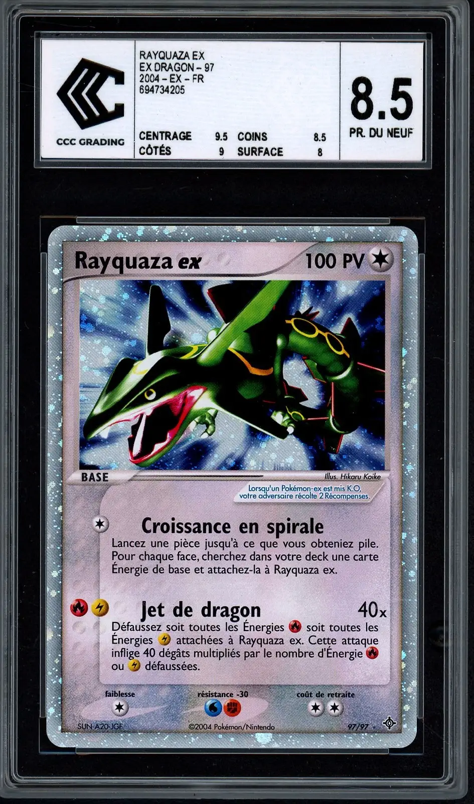 CCC 8.5 Rayquaza Ex