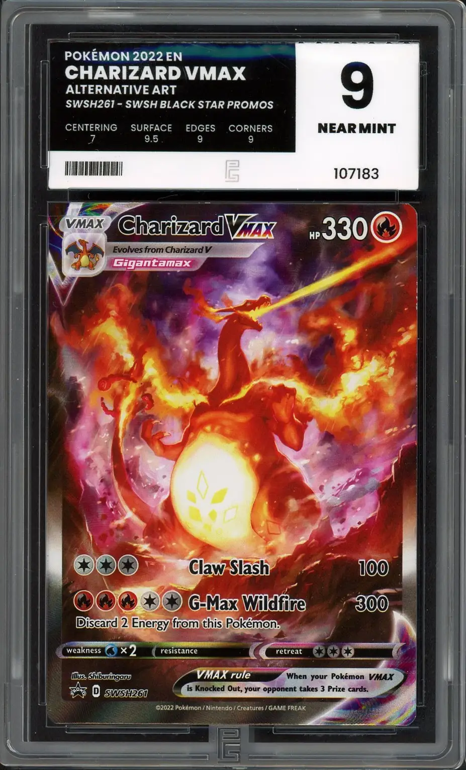 PG 9 Charizard VMax