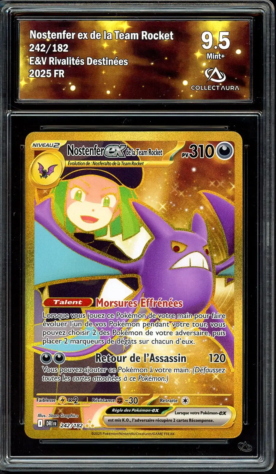 CA 9.5 Nostenfer Ex de la Team Rocket Gold