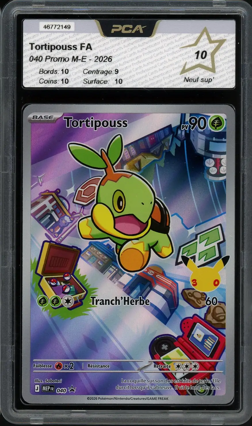 PCA 10 Tortipouss