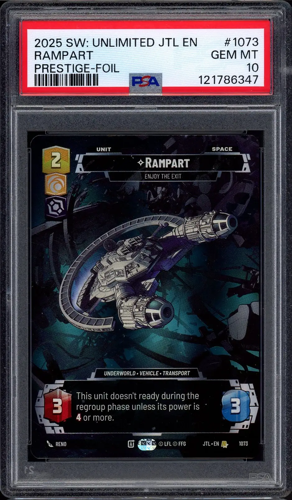 PSA 10 Rampart