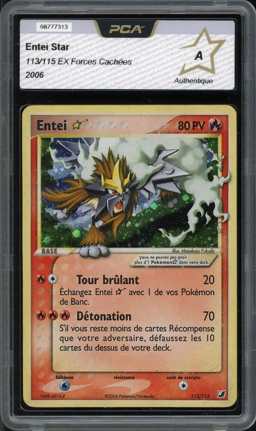 PCA A Entei Gold Star