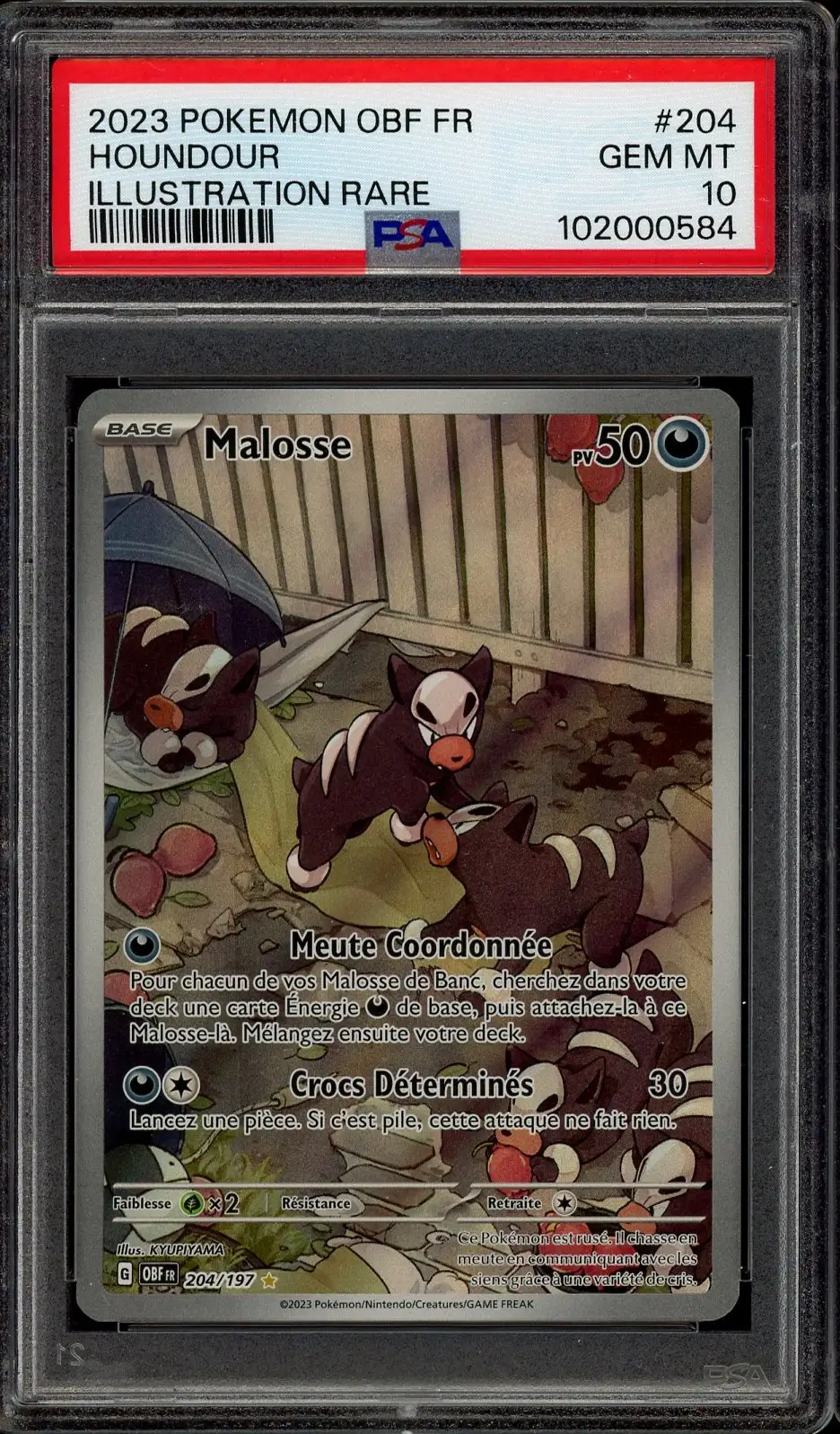 PSA 10 Malosse