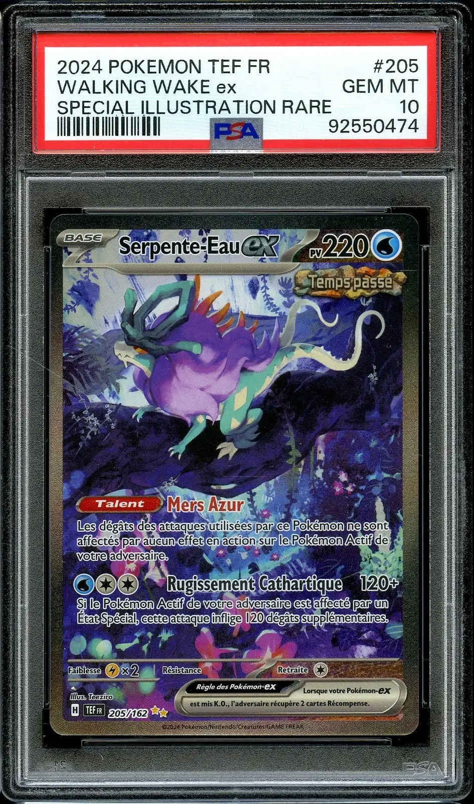 PSA 10 Serpente-Eau Ex