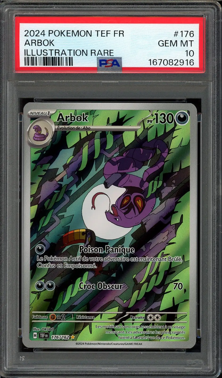 PSA 10 Arbok