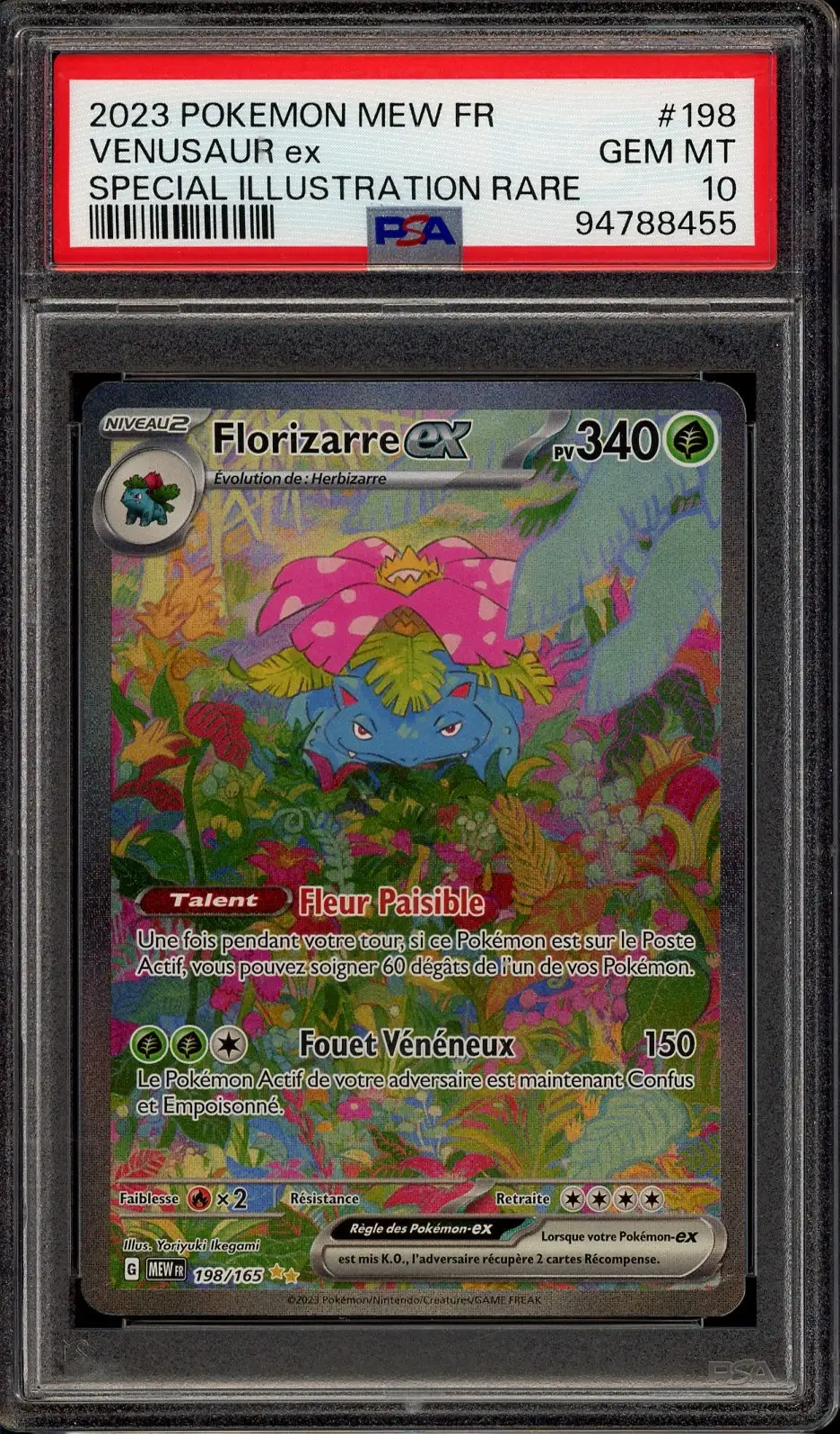 PSA 10 Florizarre Ex