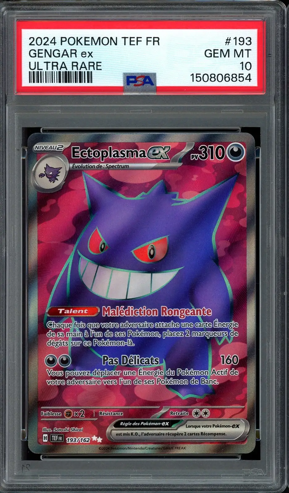 PSA 10 Ectoplasma Ex
