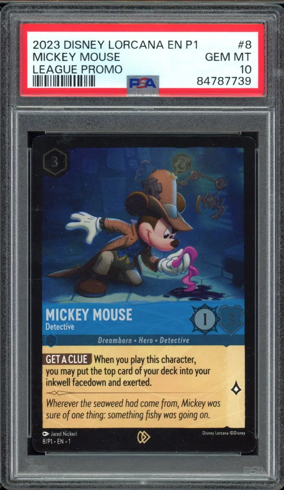 PSA 10 Mickey Mouse Detective