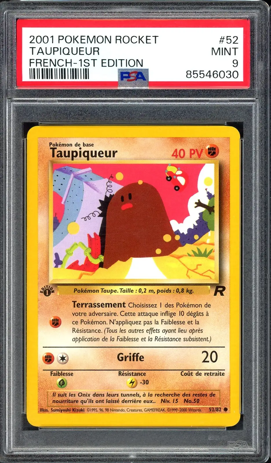 PSA 9 Taupiqueur