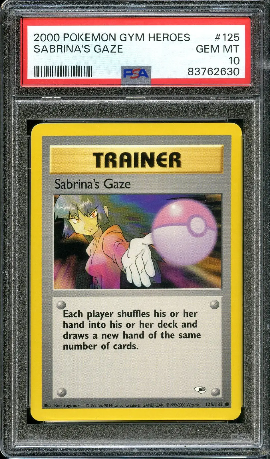 PSA 10 Sabrina's Gaze