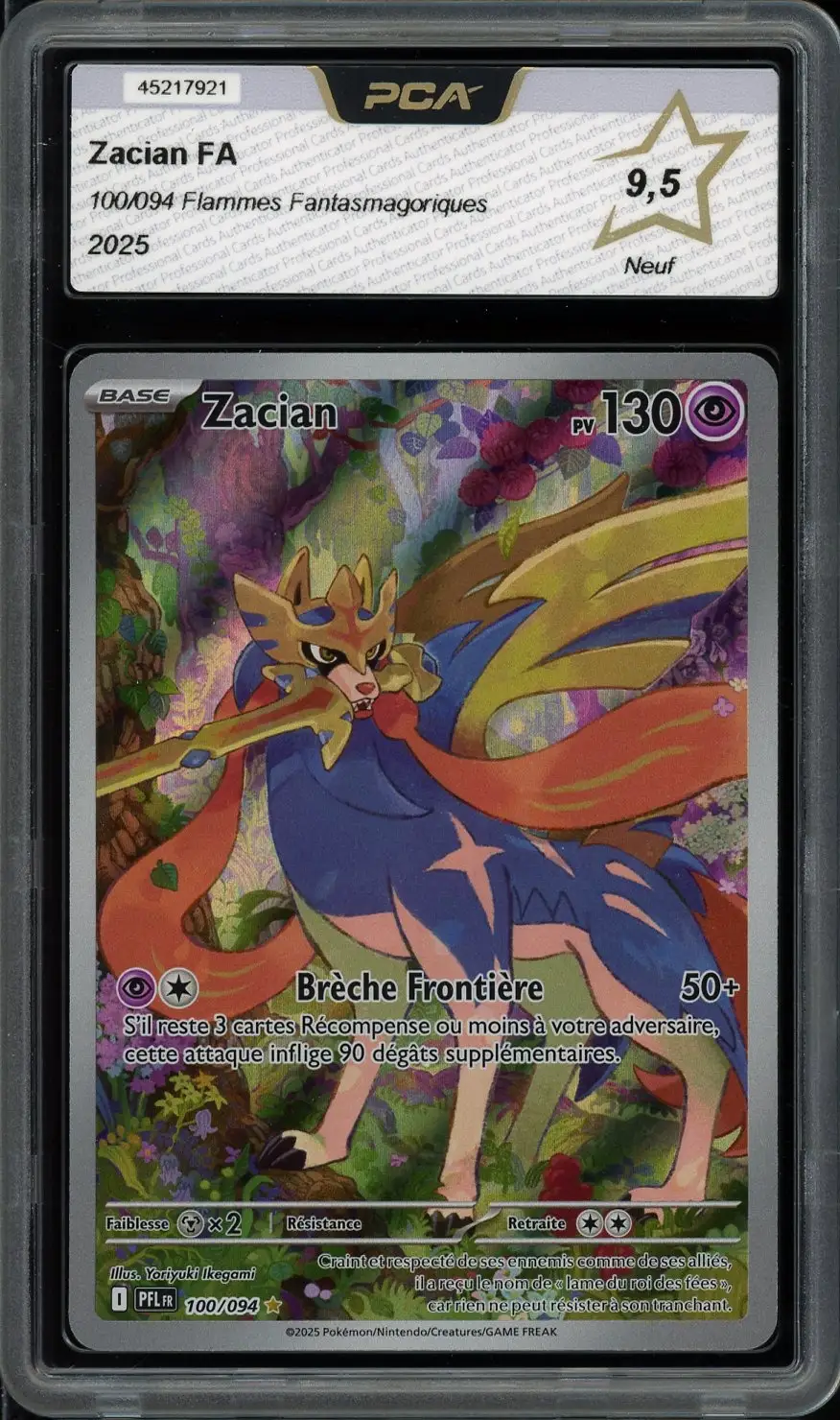 PCA 9.5 Zacian