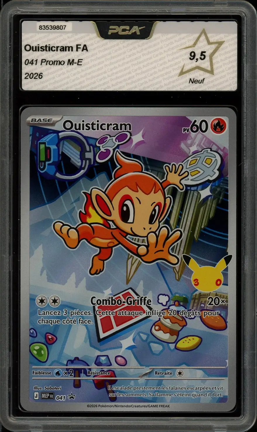 PCA 9.5 Ouisticram