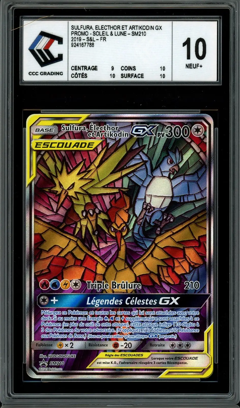 CCC 10 Sulfura, Électhor et Artikodin Gx