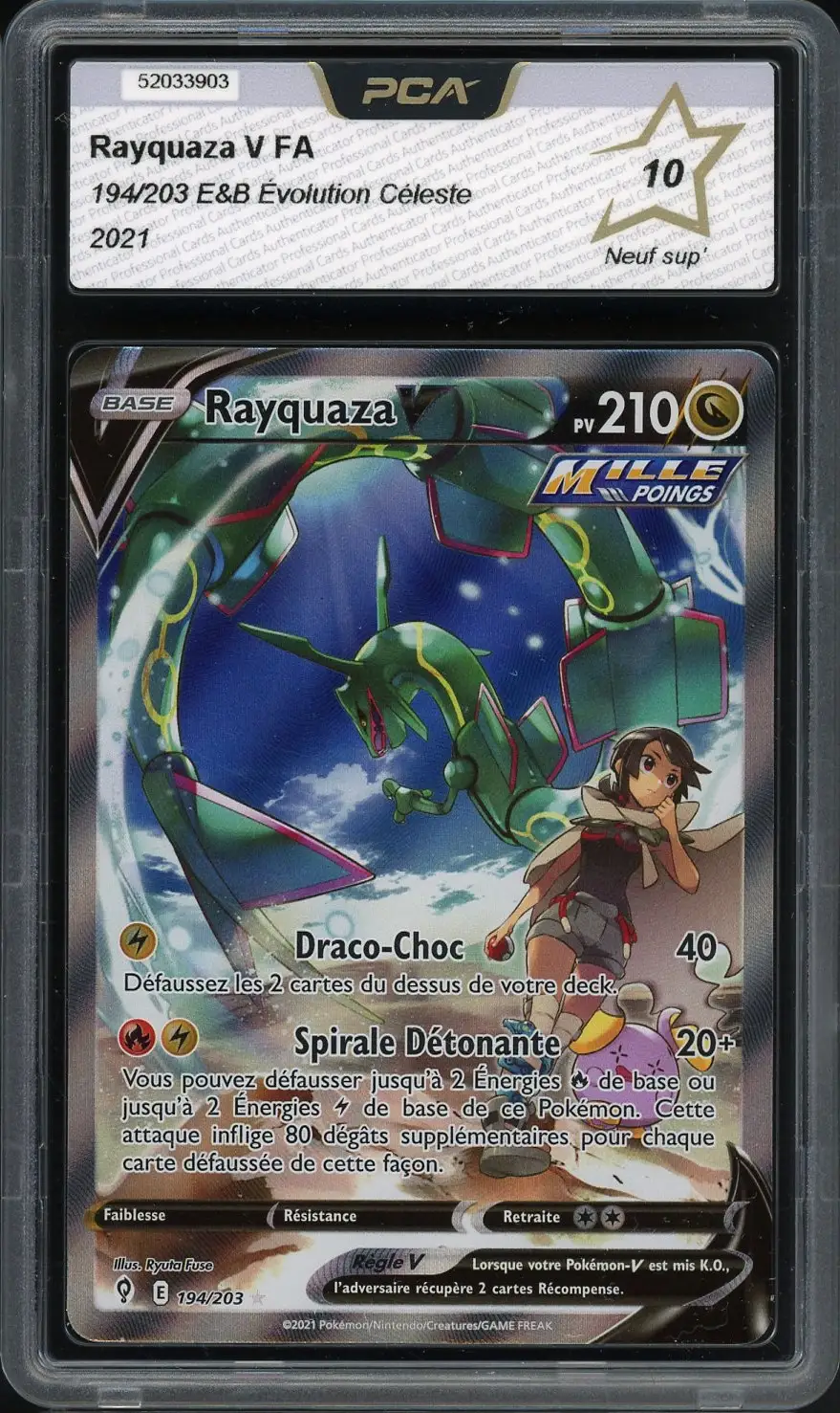 PCA 10 Rayquaza V