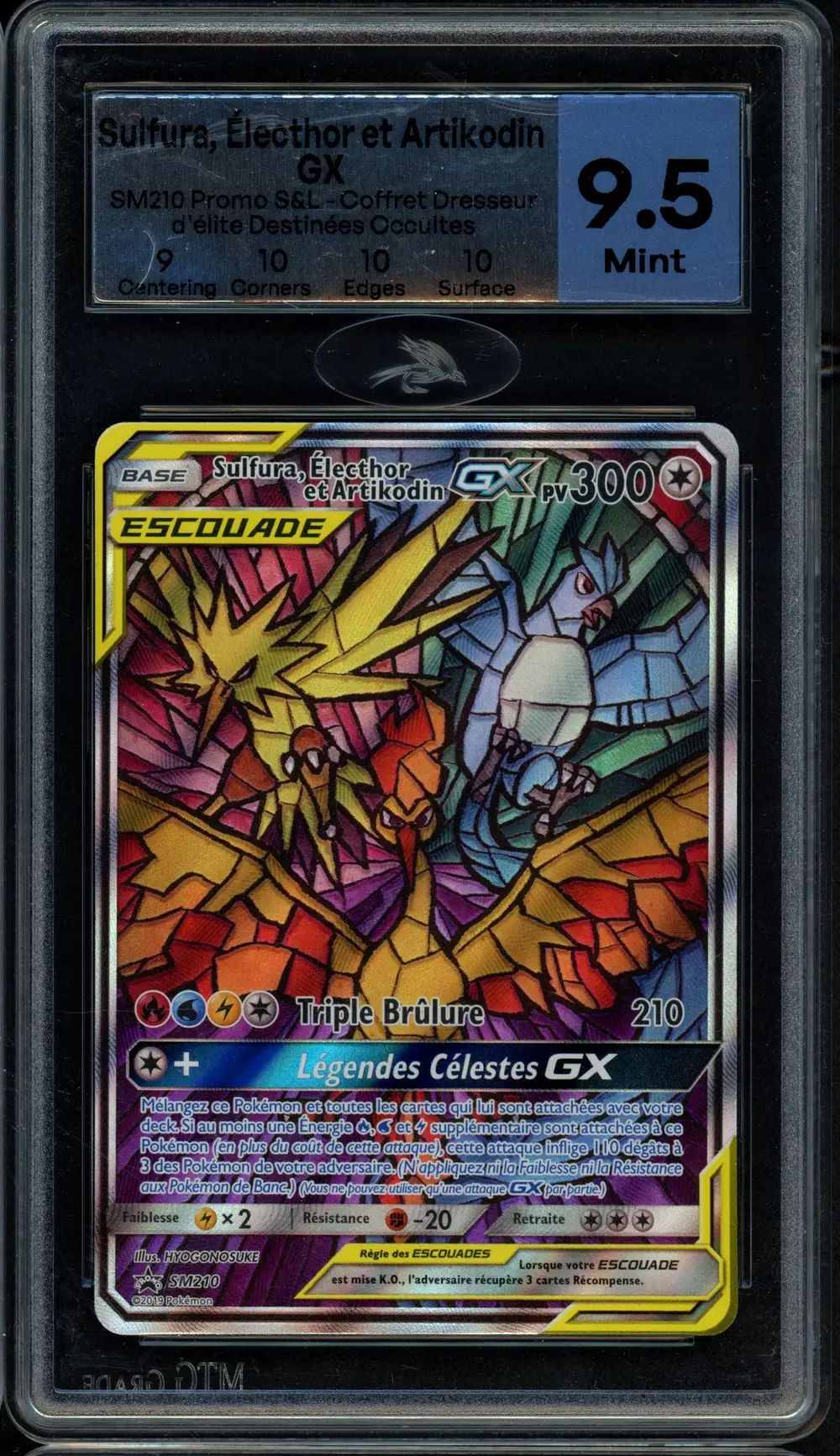 MTG 9.5 Sulfura, Électhor et Artikodin Gx