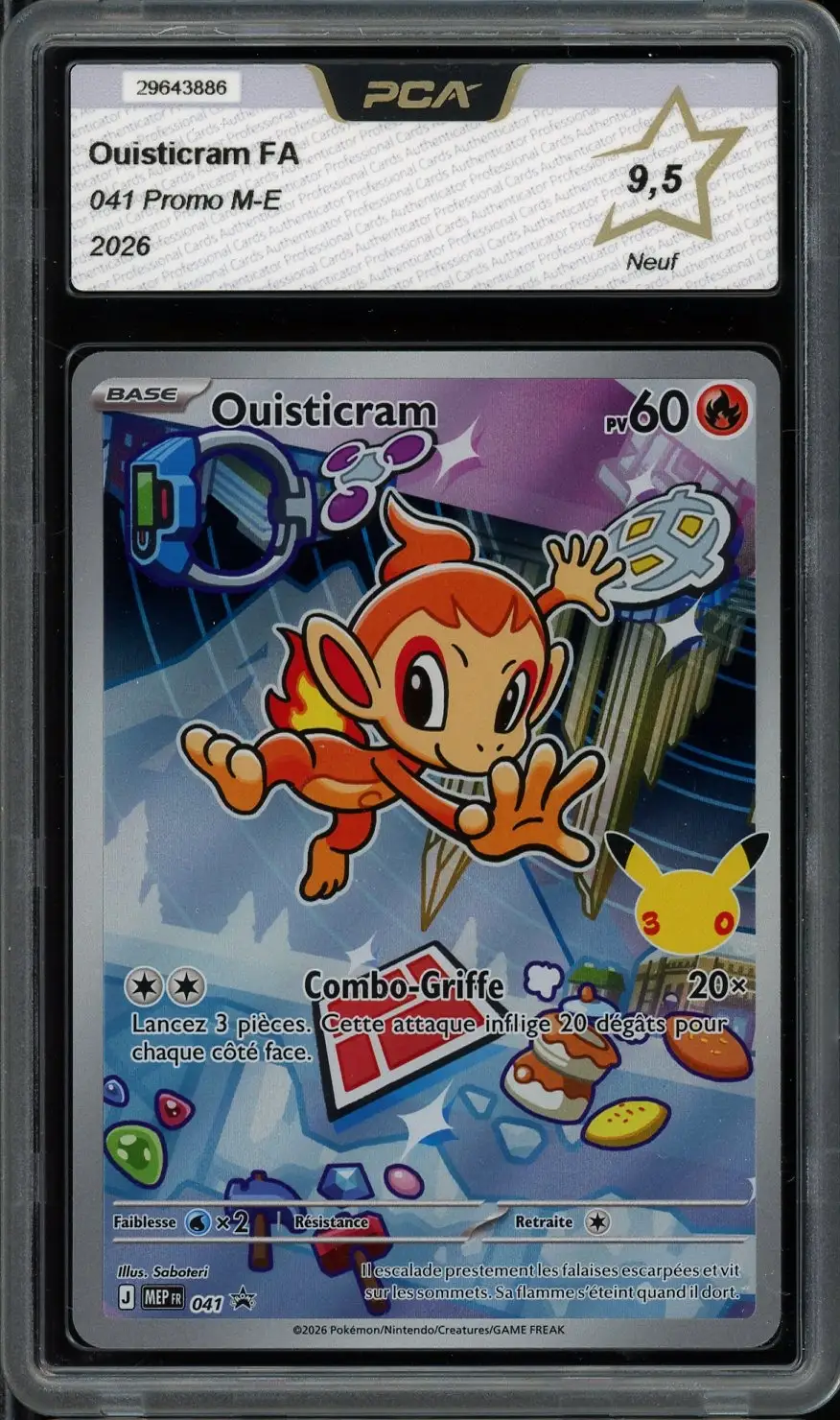PCA 9.5 Ouisticram