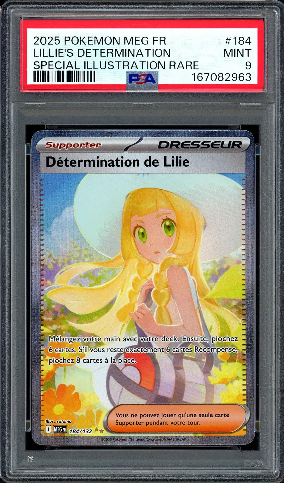 PSA 9 Détermination de Lilie
