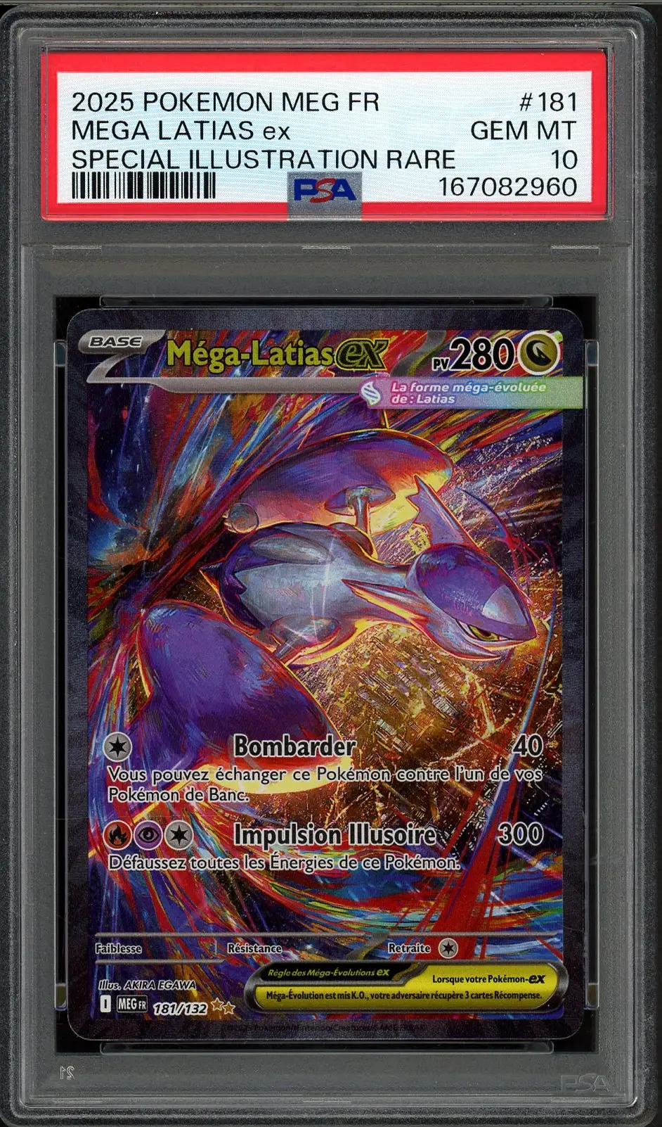 PSA 10 Méga-Latias Ex