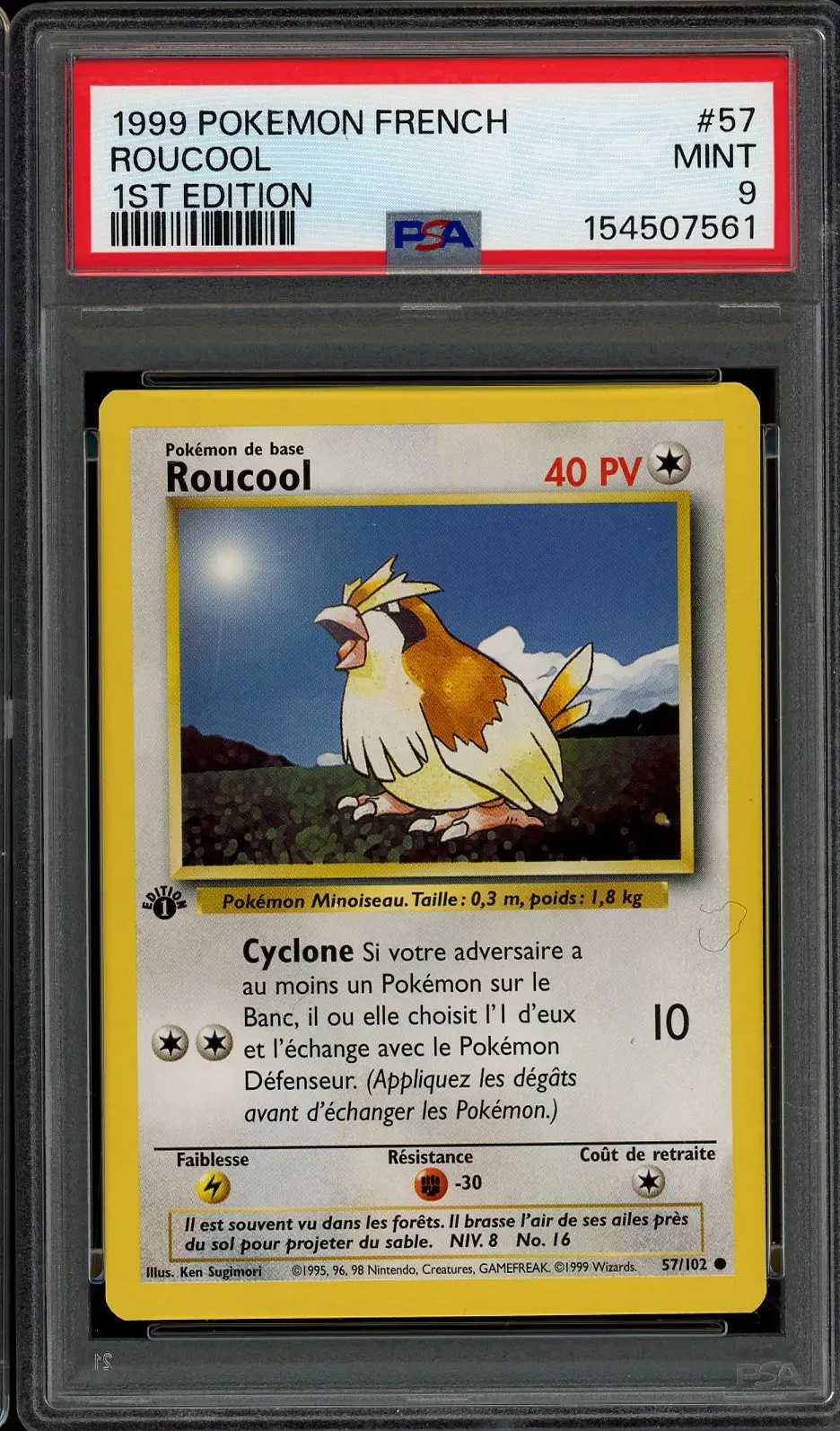 PSA 9 Roucool