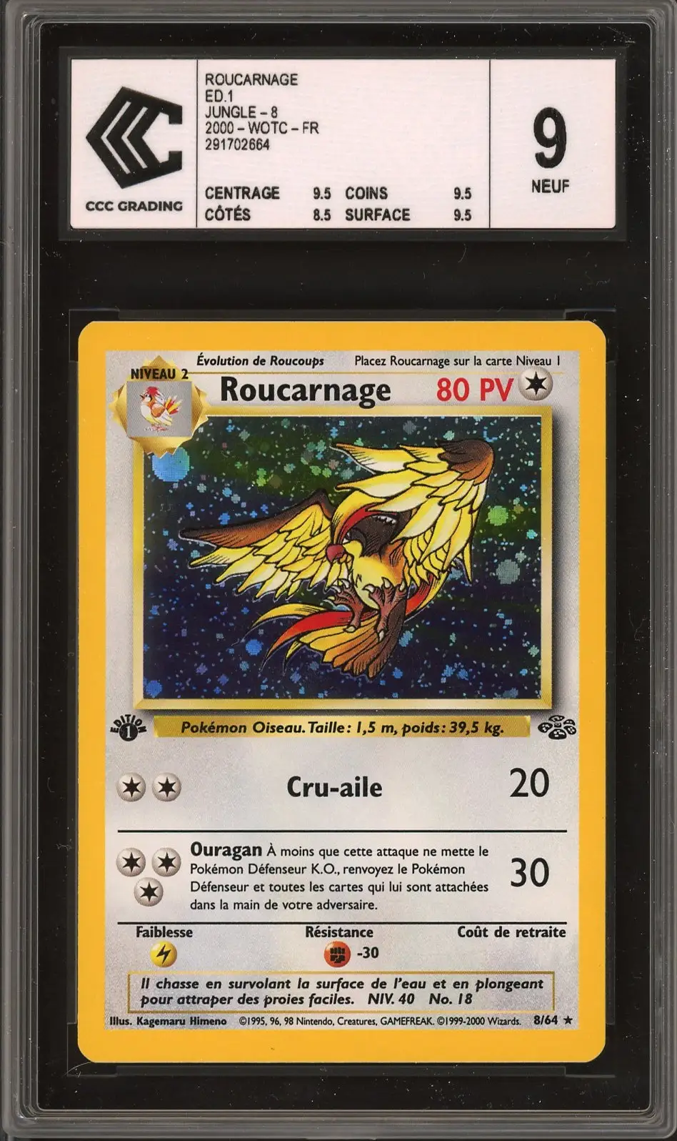 CCC 9 Roucarnage Holo
