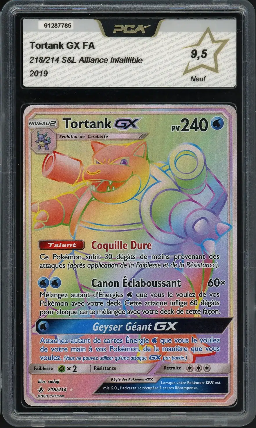 PCA 9.5 Tortank Gx Rainbow