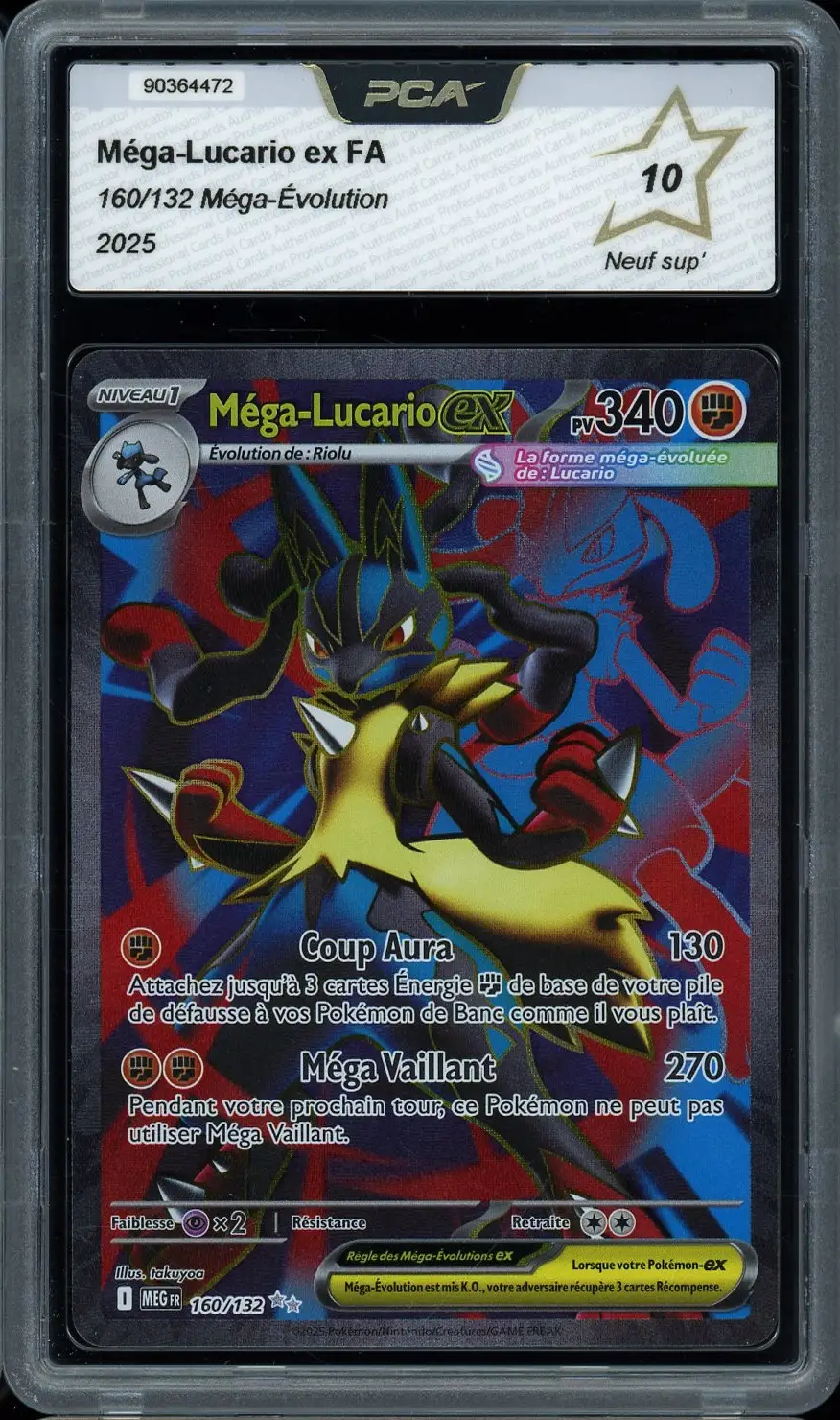 PCA 10 Méga-Lucario Ex