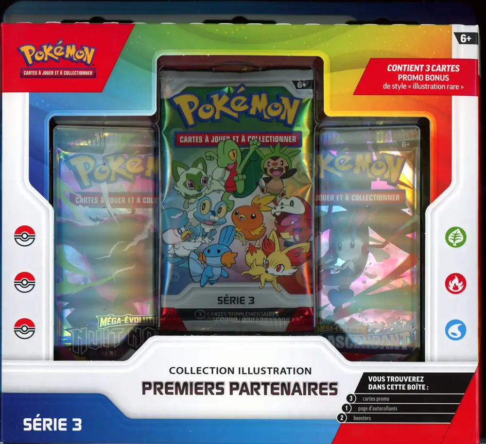 Coffret Collection Illustration Premiers Partenaires Série 3
