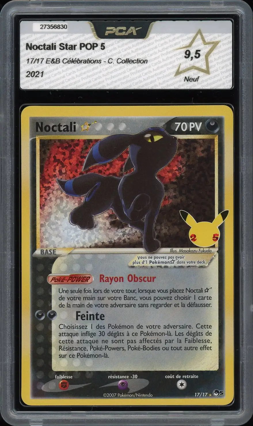 PCA 9.5 Noctali Gold Star