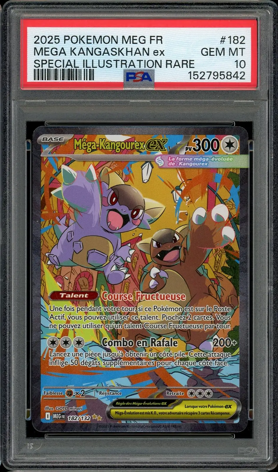 PSA 10 Méga-Kangourex Ex