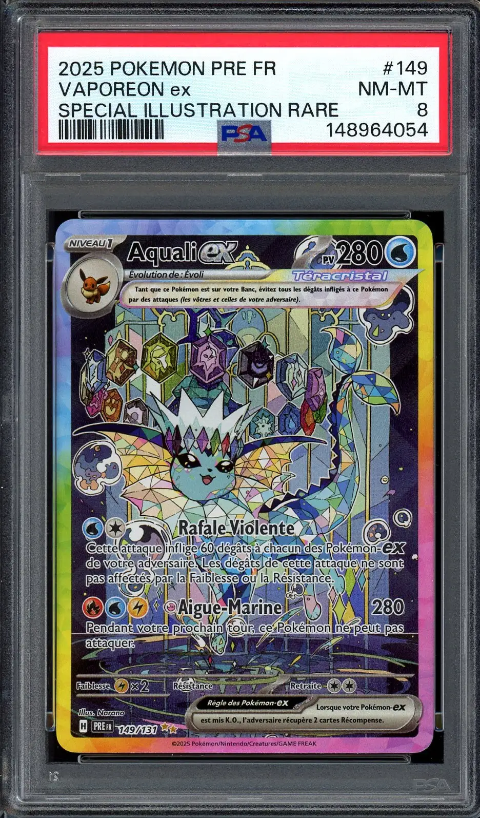 PSA 8 Aquali Ex