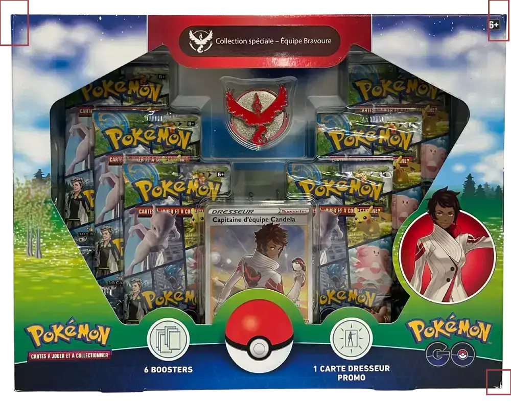 Coffret Pokémon GO Equipe Bravoure