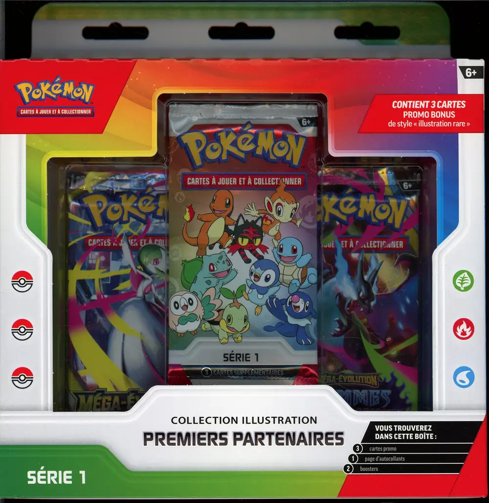 Coffret Collection Illustration Premiers Partenaires Série 1