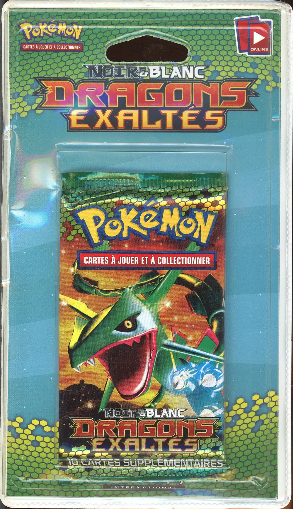 Booster Blister Noir & Blanc Dragons Exaltés