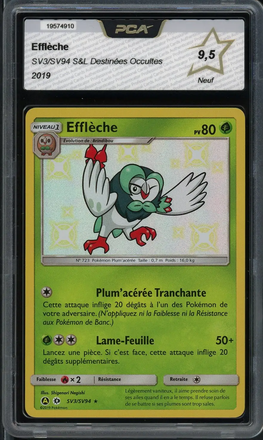 PCA 9.5 Efflèche Holo Shiny