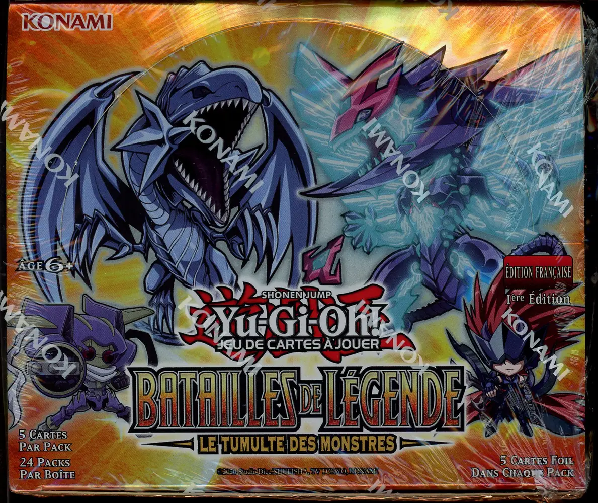 Display Yu-Gi-Oh! Batailles de Légendes Le Tumulte des Monstres