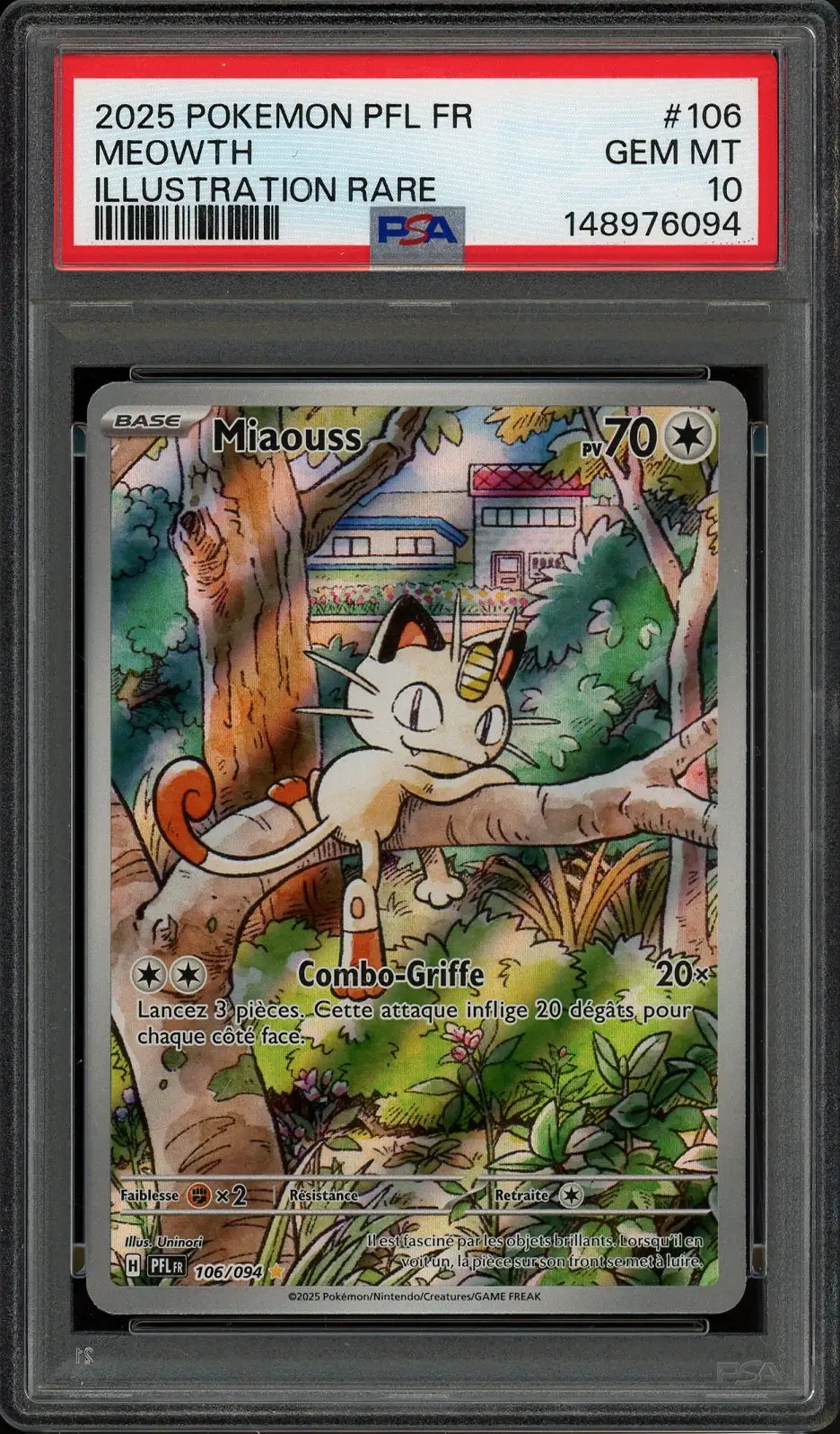 PSA 10 Miaouss