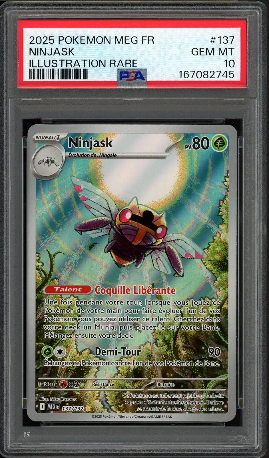 PSA 10 Ninjask
