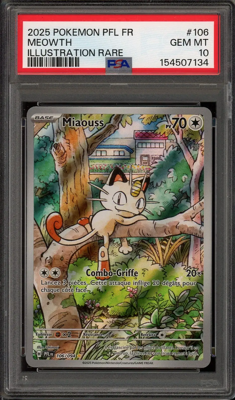 PSA 10 Miaouss