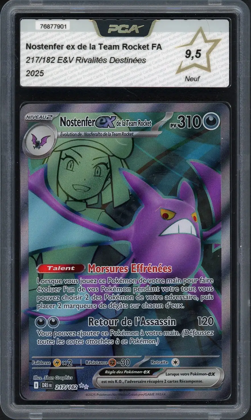PCA 9.5 Nostenfer Ex de la Team Rocket