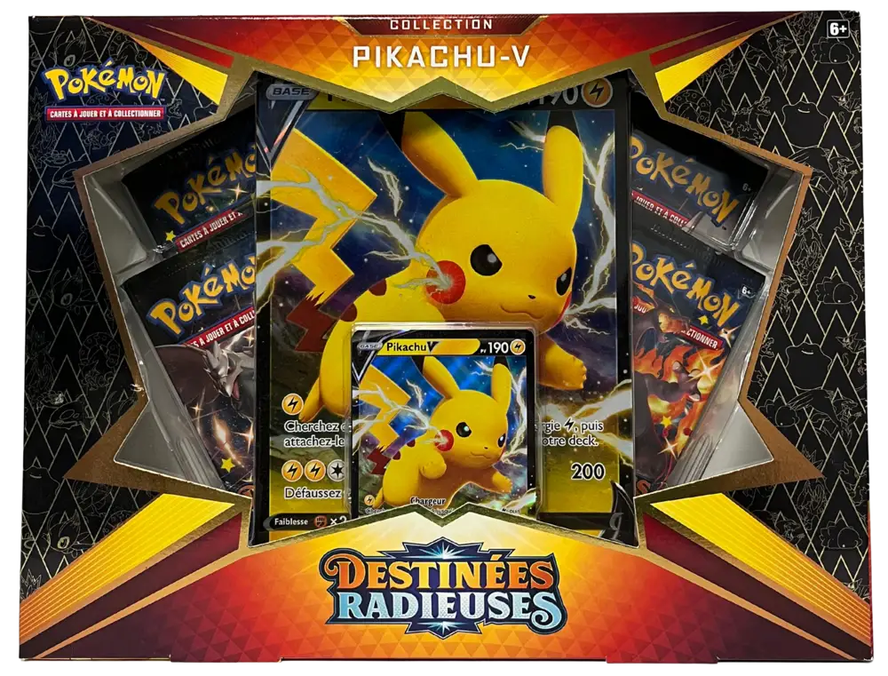 Coffret EB4.5 Destinées Radieuses Pikachu V