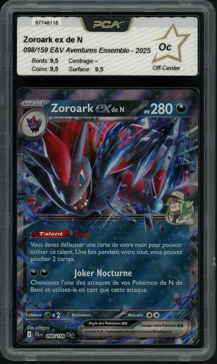 PCA Oc Zoroark Ex de N