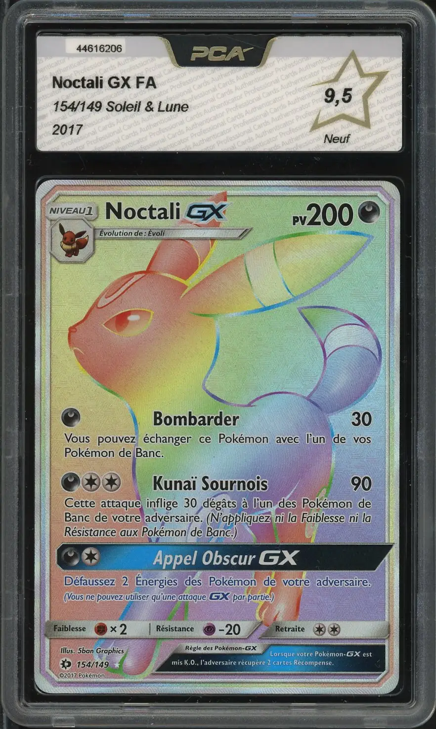 PCA 9.5 Noctali Gx Rainbow